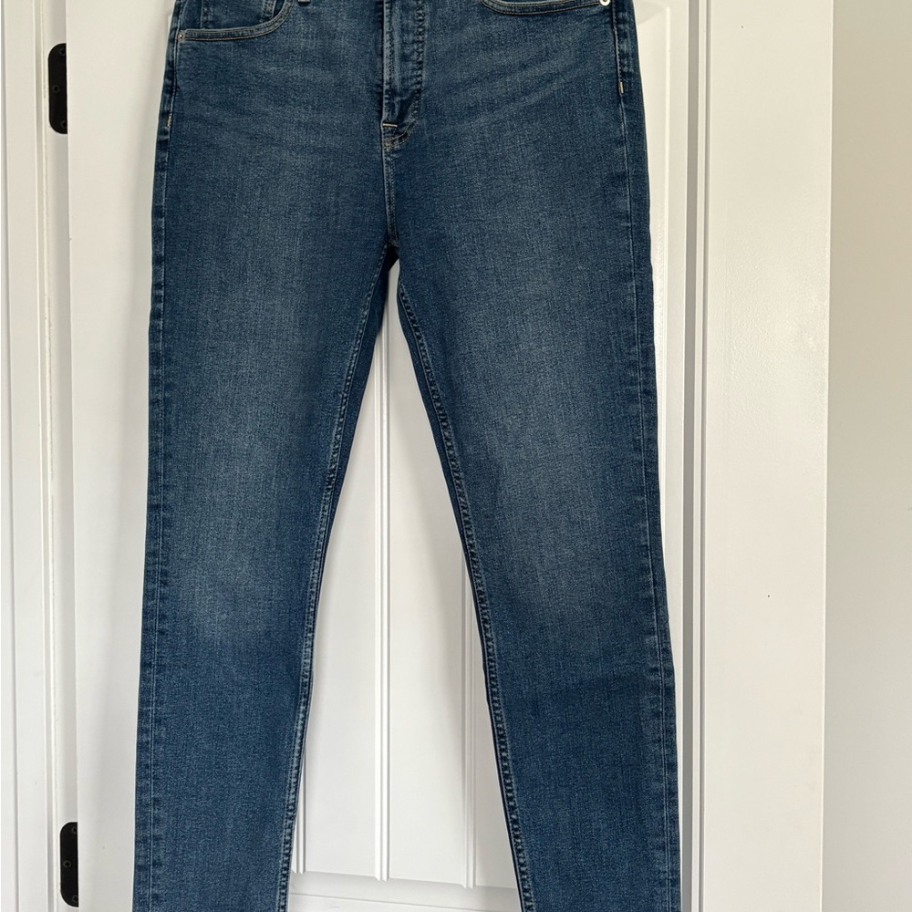 Free People Blue Skinny Jeans